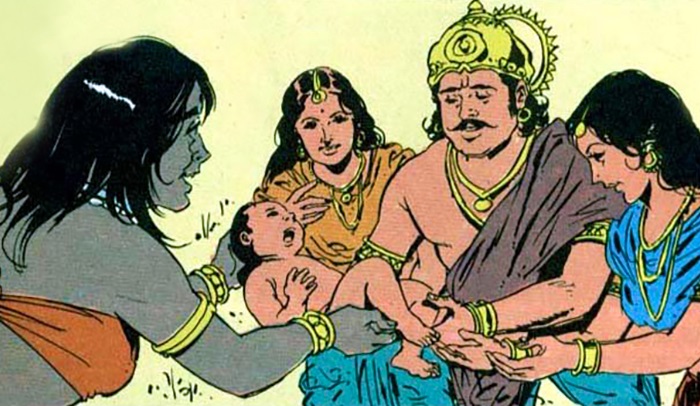 Мифы и легенды древней Индии. История о царе Джарасандхе